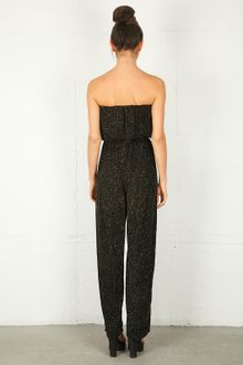 Brian Lichtenberg Glitter Jumper in Blackgold - Lyst
