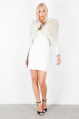 Brian Lichtenberg Patchwork Fur Jacket