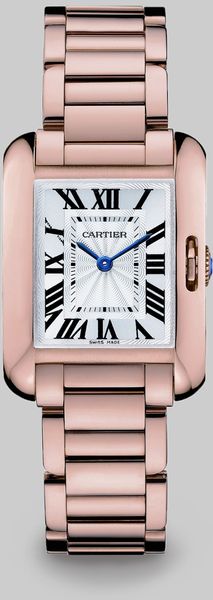 Cartier Anglaise 18k Pink Gold Watch - Lyst