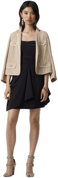 Club Monaco Harper Silk Dress in Black - Lyst
