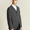 Comme Des Garçons Comme Des Garcons Homme Plus Mens Jacquard Swelled Polka Dot Blazer in Black for Men - Lyst