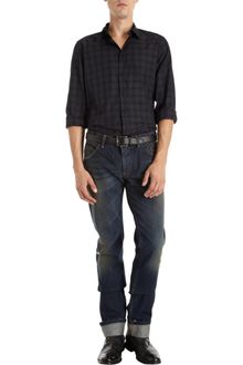 Dolce & Gabbana Distressed Skinny Jean - Lyst