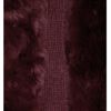 Elizabeth And James Rabbit Paneled Knitted Cardigan in Red (merlot) - Lyst