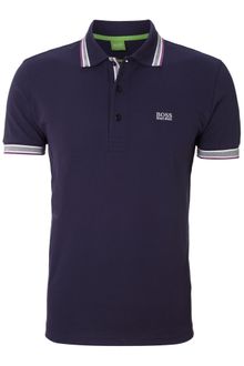 Hugo Boss Classic Logo Tipped Detail Polo Shirt - Lyst