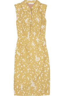 Jonathan Saunders Romilly Printed Cotton Blend Dress - Lyst