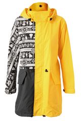 Julien David Colourblocked Nylon Parka