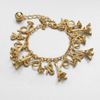 Kate Spade Parisian Charm Bracelet in Gold - Lyst