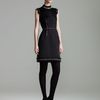 Lanvin Chaindetailed Dress in Black - Lyst