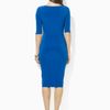 Lauren By Ralph Lauren Jersey Elbowsleeve Dress in Blue (mallard) - Lyst