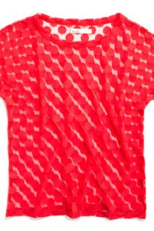Madewell Sheer Shapes Tee - Lyst