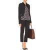Marni Graphic Silk Printed Top in Black (coal) - Lyst