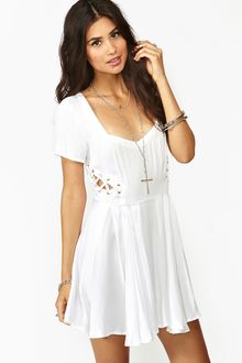 Nasty Gal Love Drug Dress White - Lyst