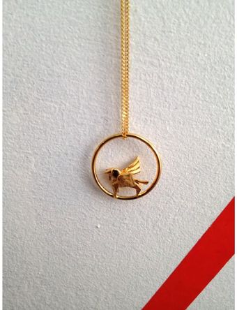 Origami Jewellery Necklace - Lyst