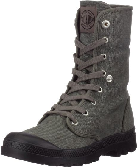 palladium men's baggy canvas boot