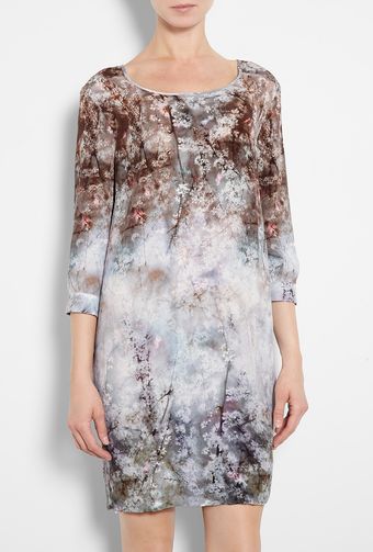 Paul By Paul Smith Bramble Print Tunic Dress - Lyst