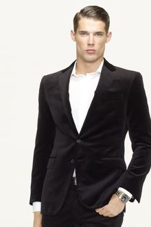 Ralph Lauren Black Label Anthony Velvet Sport Coat - Lyst