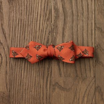 Rugby Printed Fox Bow Tie - Lyst