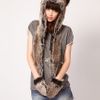 Spirit Hoods Spirithoods Grey Wolf in Brown (grey) - Lyst