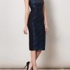 Stella Mccartney Sleeveless Miracle Dress in Blue (black) - Lyst