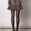 Stella Mccartney Patti Tweed Flippe Skirt in Brown (camel) - Lyst