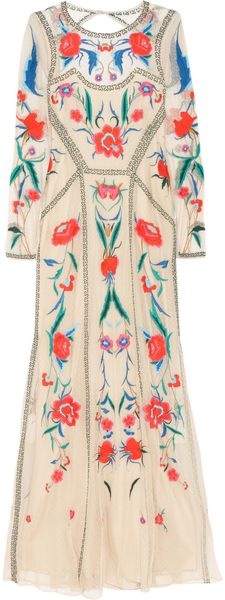 Temperley London Eliah Embroidered Tulle Dress - Lyst