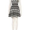 Topshop Aztec Strappy Flippy Tunic in Black - Lyst