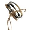 Topshop Hessian Engraved Bangle Set in Brown - Lyst