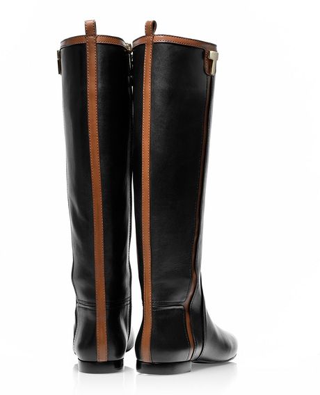 tory burch flat boots