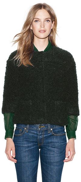Tory Burch Marisa Mohair Coat - Lyst