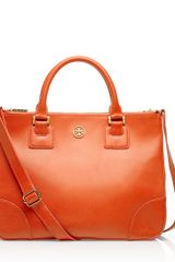 Tory Burch Robinson Double Zip Tote