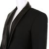 Yves Saint Laurent Smoking Jacket in Virgin Wool in Black - Lyst