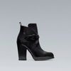 Zara Antik Highheel Ankle Boot with Buckle in Black - Lyst
