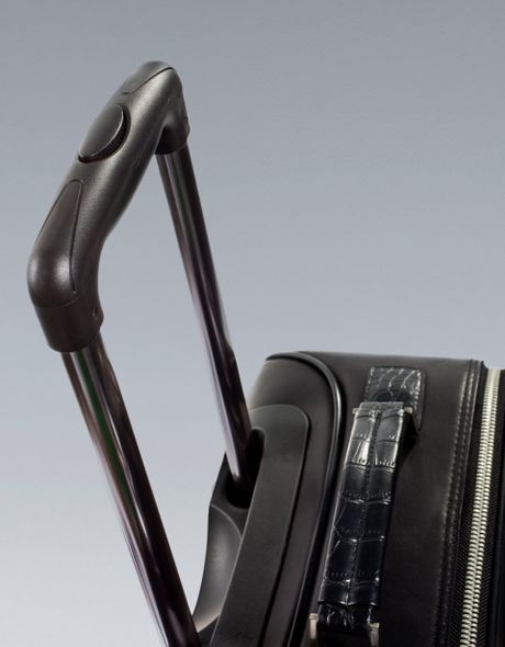 Zara Embossed Suitcase in Black for Men | Lyst