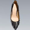 Zara Studded Court Shoe in Black - Lyst