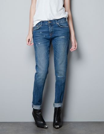 Zara Light Denim Selvedge - Lyst