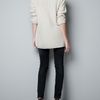 Zara Seed Stitch Jumper in Beige (natural) - Lyst