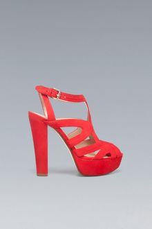 Zara High Heel Platform Sandal - Lyst