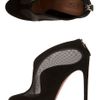 Alaïa Mesh Shoe Boot in Black - Lyst