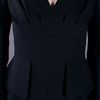 Alexander Mcqueen Fitted Dress in Black - Lyst
