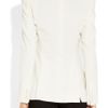Alexander Mcqueen Crepe Tuxedo Blazer in White - Lyst