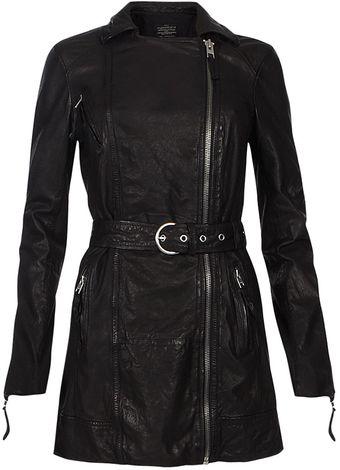 AllSaints Blake Biker Jacket - Lyst