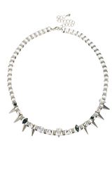 Asos Jewelled Spike Collar Necklace