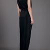 Balenciaga Draped Evening Gown in Black - Lyst