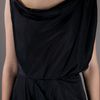 Balenciaga Draped Evening Gown in Black - Lyst