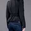 Burberry Prorsum Padded Fitted Jacket in Black - Lyst
