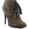 Burberry Prorsum English Heritage Ankle Boots in Khaki - Lyst