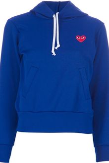 Comme Des Garçons Hooded Sweatshirt - Lyst