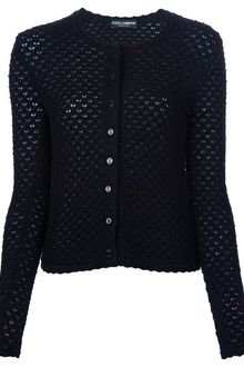 Dolce & Gabbana Cropped Cardigan - Lyst