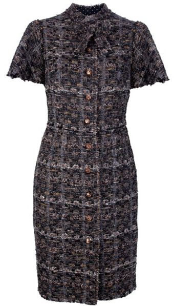 Dolce & Gabbana Tweed Dress - Lyst