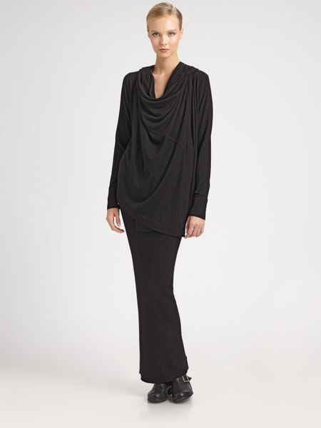 Donna Karan New York Featherweight Cashmere Cozy in Black - Lyst